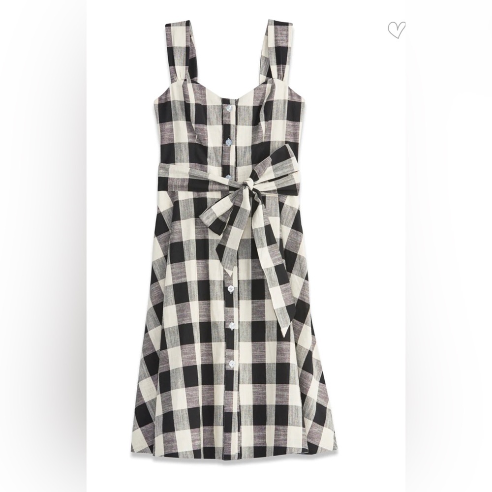 Rachel Roy Collection Gingham Sundress.